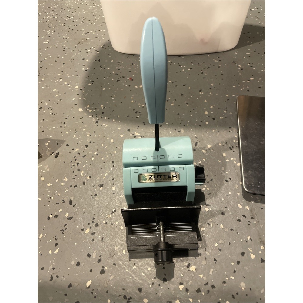 Zutter Innovative Products Turquoise Blue Bind-It-All Binding‎ Machine